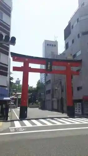 下谷神社の鳥居