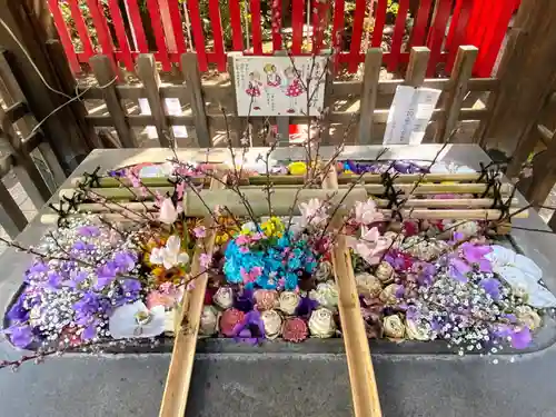 下谷神社の手水