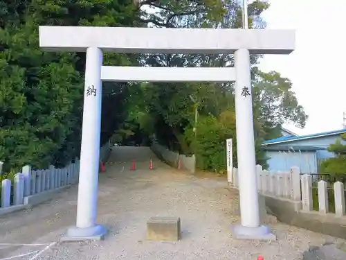 桶狭間神明社の鳥居