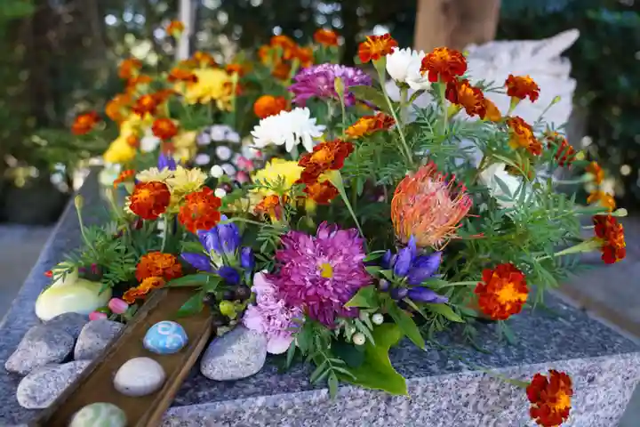 滑川神社 - 仕事と子どもの守り神の手水舎