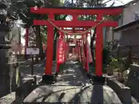 於菊稲荷神社の鳥居