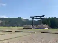大斎原(熊野本宮大社旧社地)の鳥居
