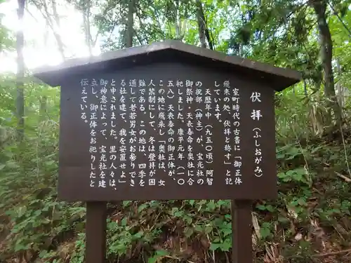 戸隠神社火之御子社の歴史