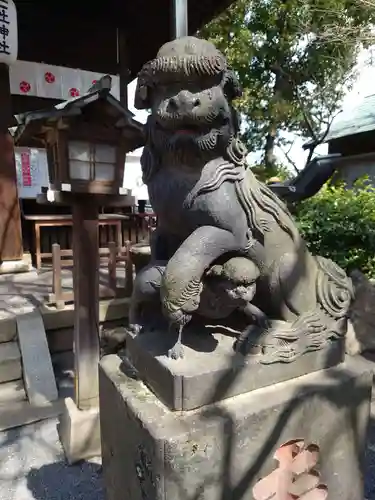 七社神社の狛犬