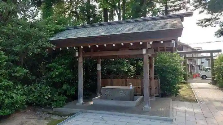 伊勢両宮の手水舎