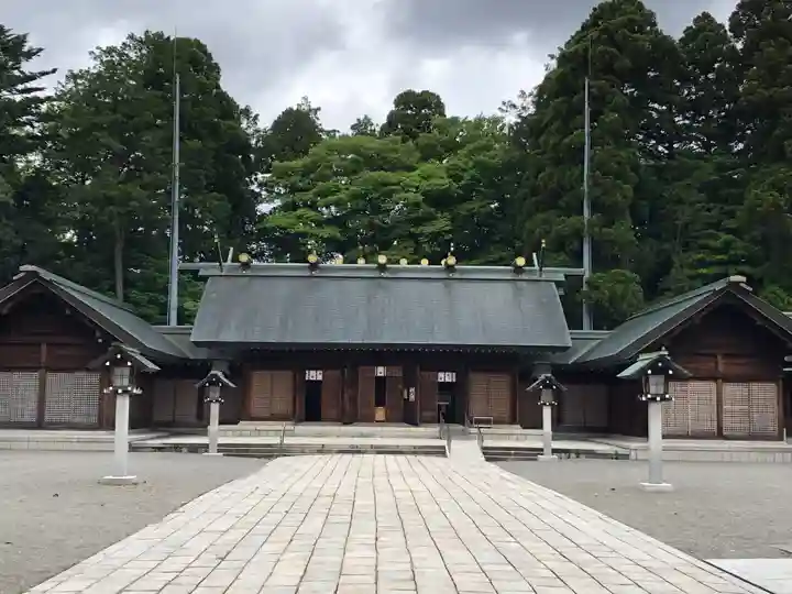 石川護國神社の本殿・本堂