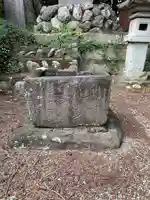 落合神社の手水舎
