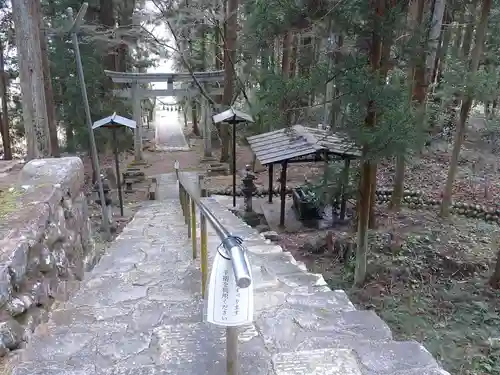 長瀬神社の景色