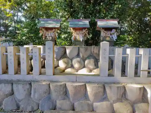 白山神社（木曽川町黒田）の末社・摂社