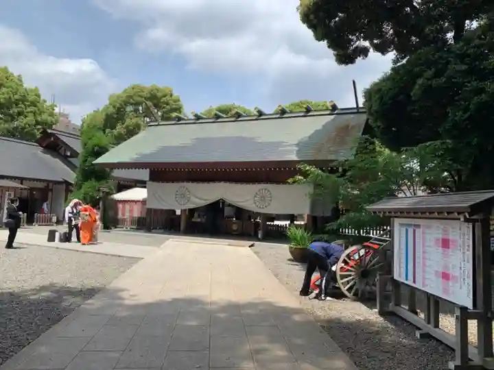 阿佐ヶ谷神明宮の庭園