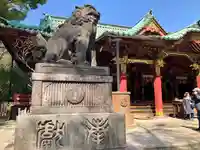 根津神社の狛犬