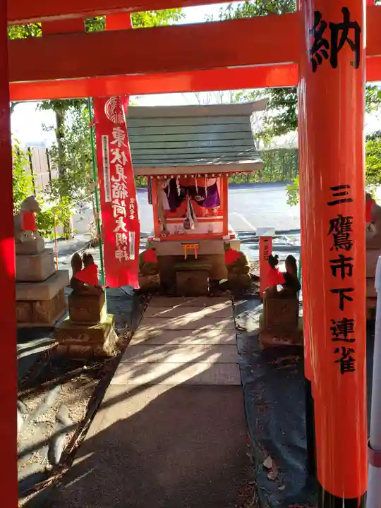東伏見稲荷神社の末社・摂社