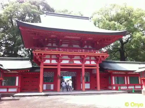 武蔵一宮氷川神社の山門・神門