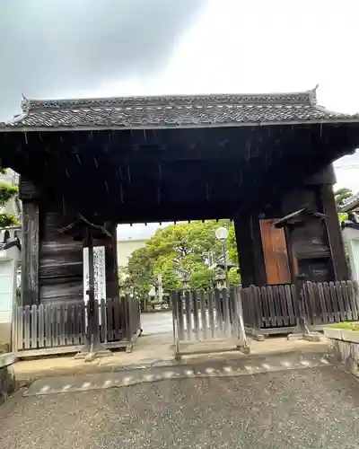長久寺の山門・神門