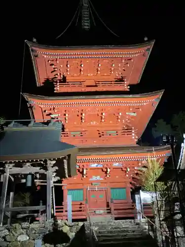 柏原八幡宮の塔