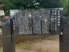 多賀神社の歴史