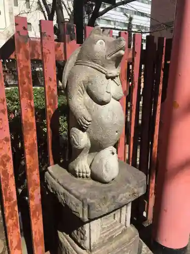 柳森神社の狛犬