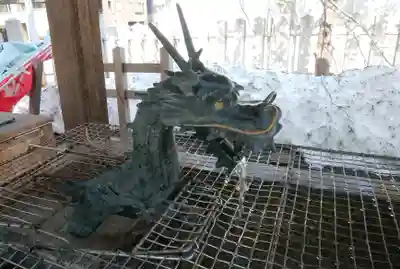 北海道神宮頓宮の手水舎