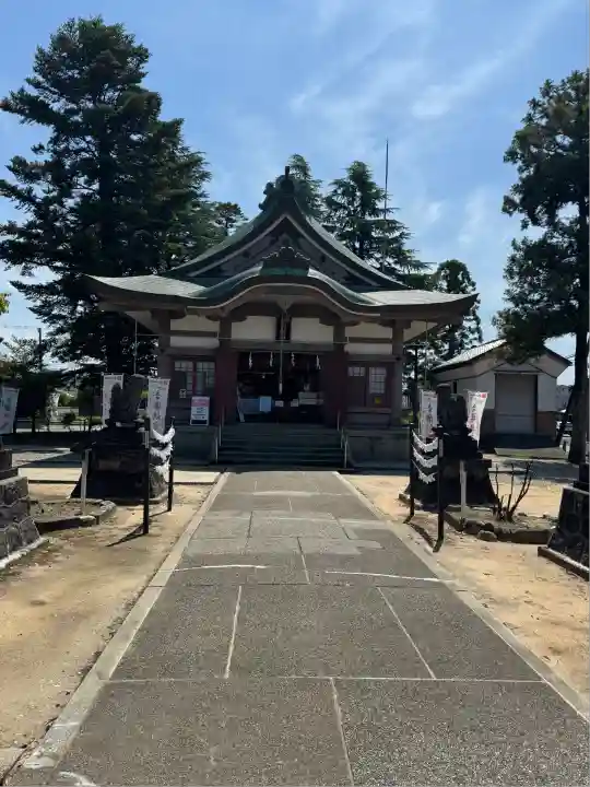 新川神社の本殿・本堂