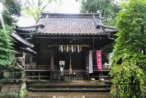 経堂天祖神社の本殿・本堂