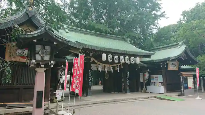 大宮八幡宮の山門・神門