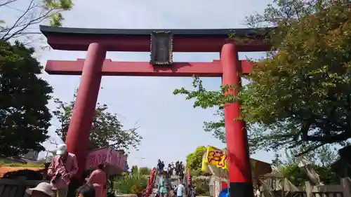 亀戸天神社の鳥居