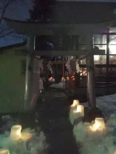 川崎神社の鳥居