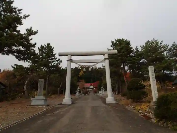 佐女川神社の鳥居