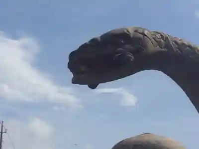 白蛇辨財天の狛犬