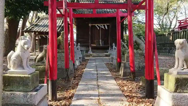 美濃輪稲荷神社の末社・摂社