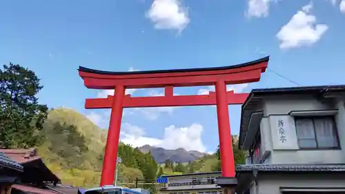 榛名神社の鳥居