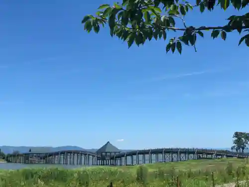 戸和田神社の景色