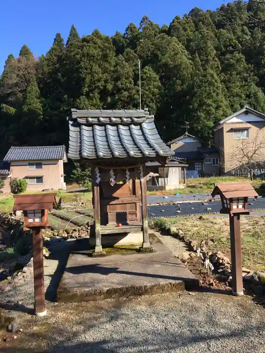 明智神社の本殿・本堂