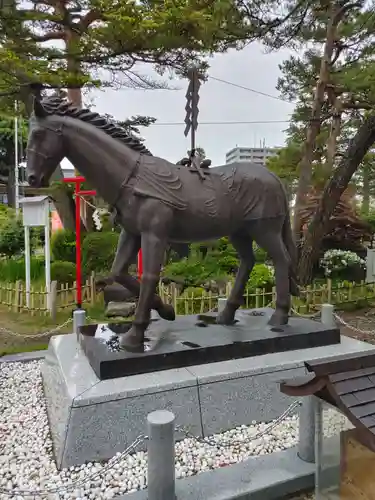 竹駒神社の狛犬