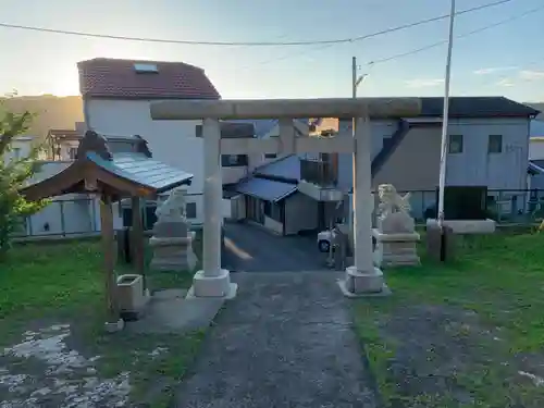 若宮八幡神社の鳥居