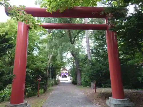 永山神社の鳥居