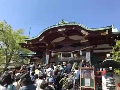 亀戸天神社の本殿・本堂