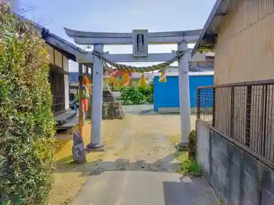 稲荷社(赤坂町)の鳥居