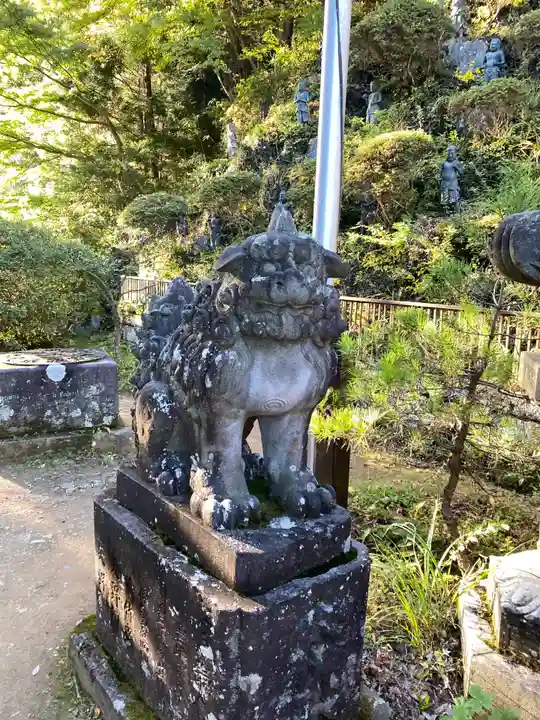 高尾山薬王院の狛犬