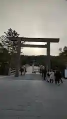 伊勢神宮内宮（皇大神宮）の鳥居