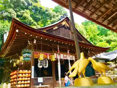 日牟禮八幡宮の本殿・本堂