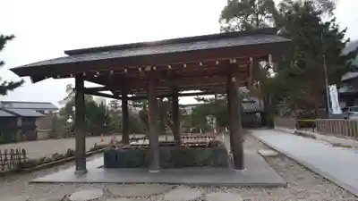 丹後一ノ宮 元伊勢 籠神社の手水舎