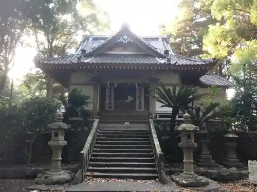諸口神社の本殿・本堂