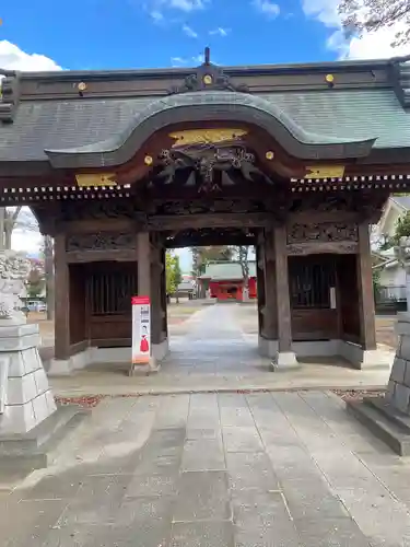小野神社の山門・神門