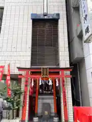 朝日稲荷神社の鳥居