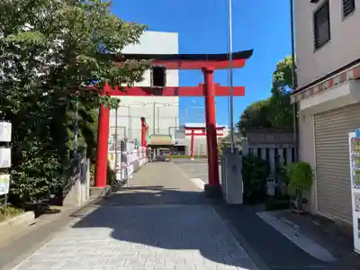 東京羽田 穴守稲荷神社の鳥居