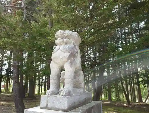 網走神社の狛犬