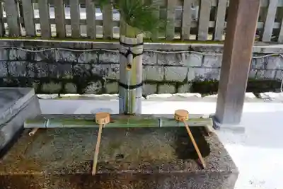 吉田神社の手水舎