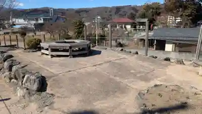 白山神社の庭園