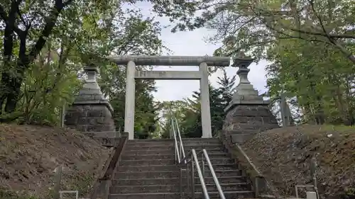 東神楽神社の鳥居